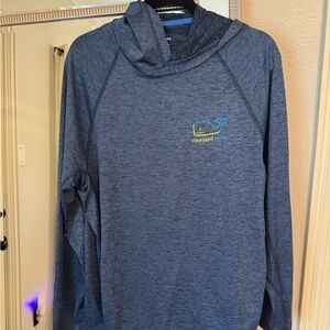 Vineyard Vines Performance Blue Pullover